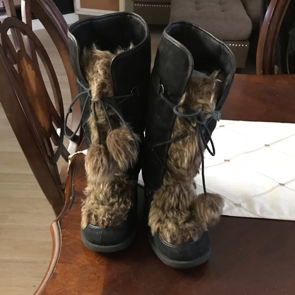 Qupid Shoes - Qupid Wedge Winter Boots